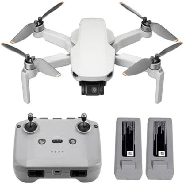 Mini Drone Combo with 2 Batteries, 4K/30Fps Video, 32800Ft FPV Transmission, Easy to Fly, 3 Aixs Gimbal, 62-Min Flight, under 249G Portable Drone for Beginners