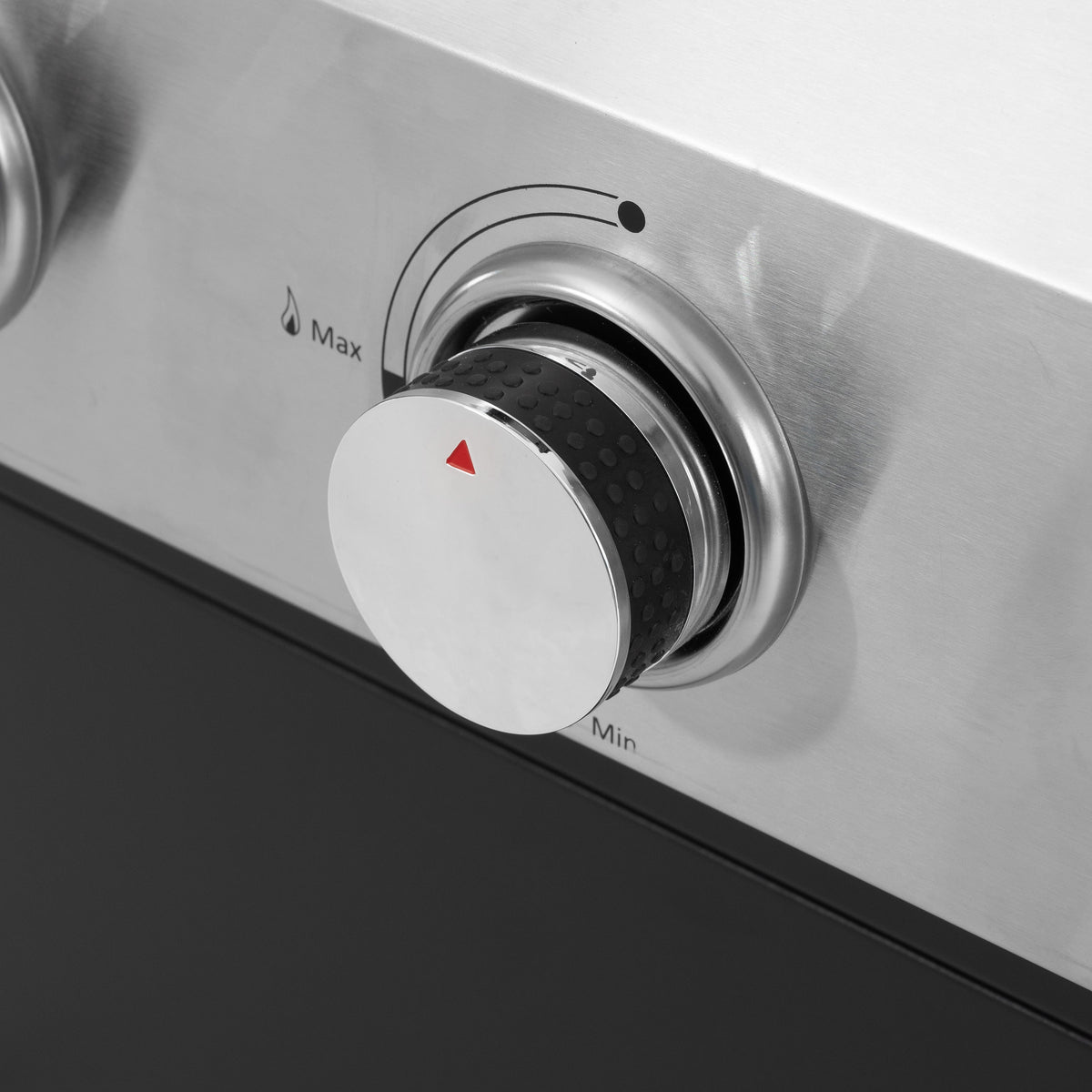 2+2 Gas Grill and Griddle Combo, Stainless Steel, 466 Sq. In.
