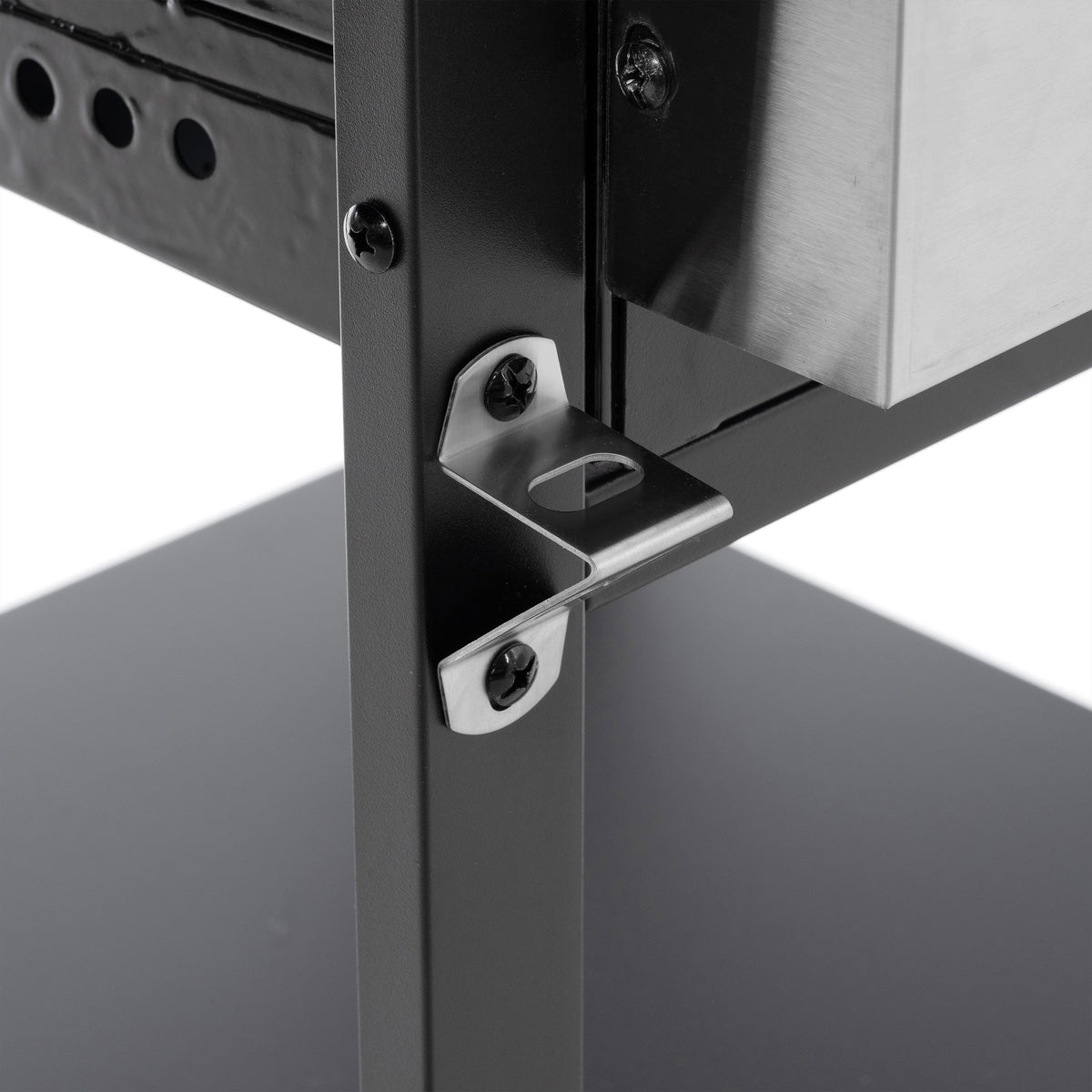 2+2 Gas Grill and Griddle Combo, Stainless Steel, 466 Sq. In.