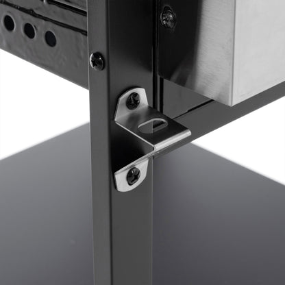 2+2 Gas Grill and Griddle Combo, Stainless Steel, 466 Sq. In.