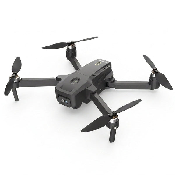 K600GPS Drone with Camera for Adults, 4.5 Inch LCD RC Screen, 32G SD Card, GPS Drone Auto Return, Gesture Flight, Brushless Motor, Optical Flow,3 Speeds for Adults/Beginners, under 249G — Studio Shot